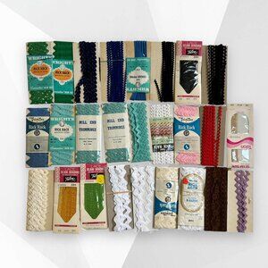 Lot Of 26 Vintage Sewing Trims Vintage